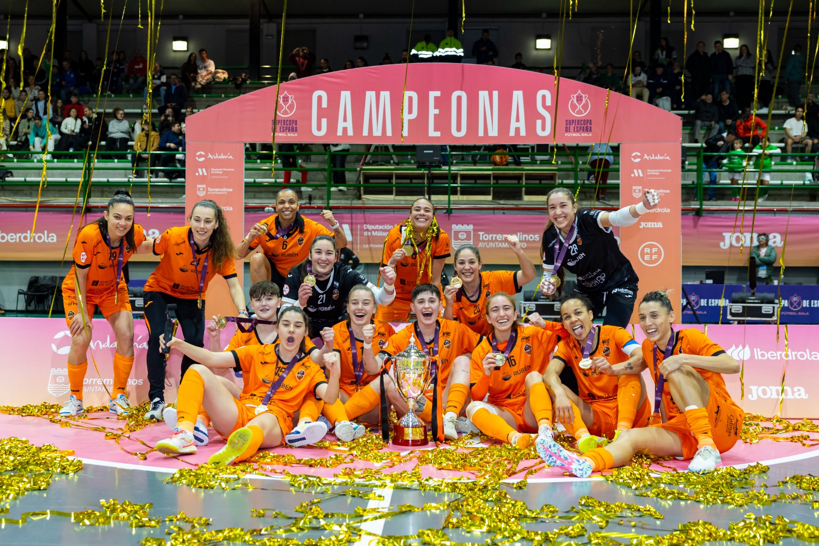 Pescados Rubén Burela Campeonas por quinta vez consecutiva de la